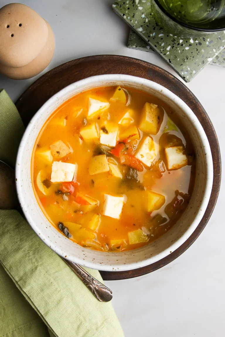 soup in a bowl