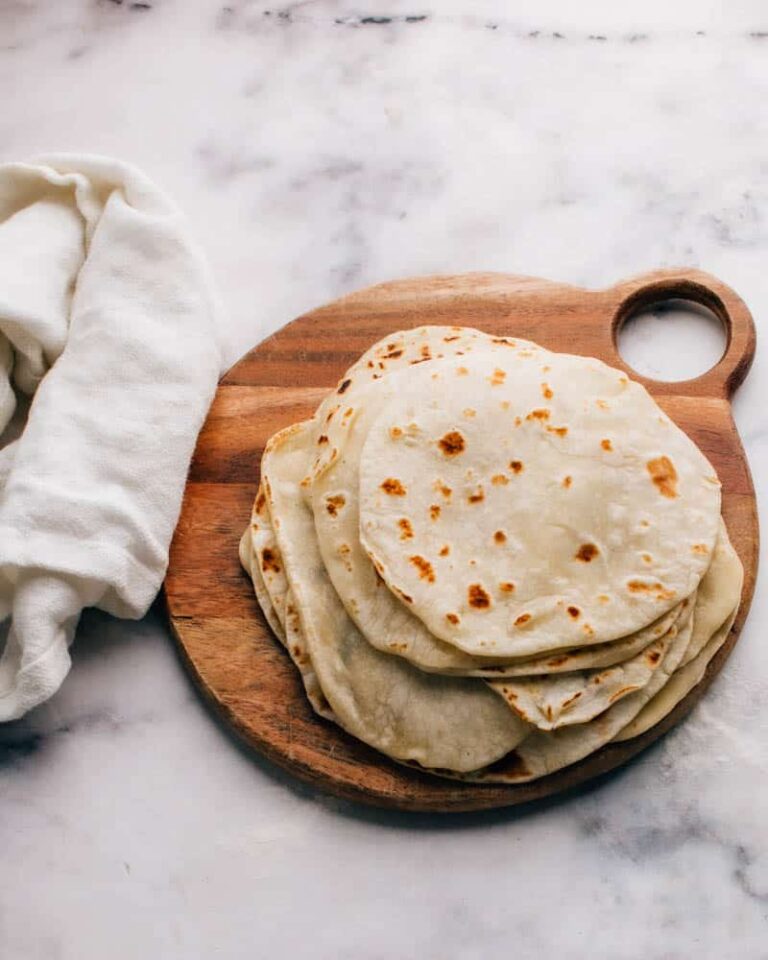 How to Make Homemade Flour Tortillas